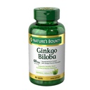 [T05345] Ginkgo Biloba 60mg Natures Bounty (Lọ/60v)