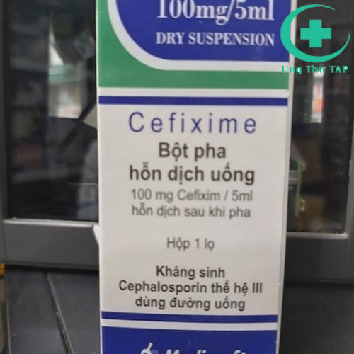 Cefixime 100mg/5ml  Minh Dân (Lọ/30g)