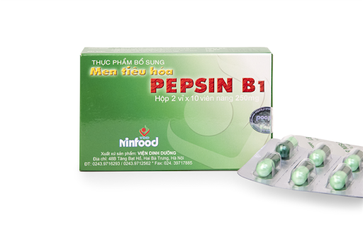 Pepsin B1 men tiêu hóa Viện Dinh Dưỡng (H/20v)