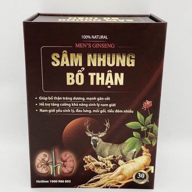 Sâm nhung bổ thận Men’s Ginseng Medi USA (Lọ/30v)