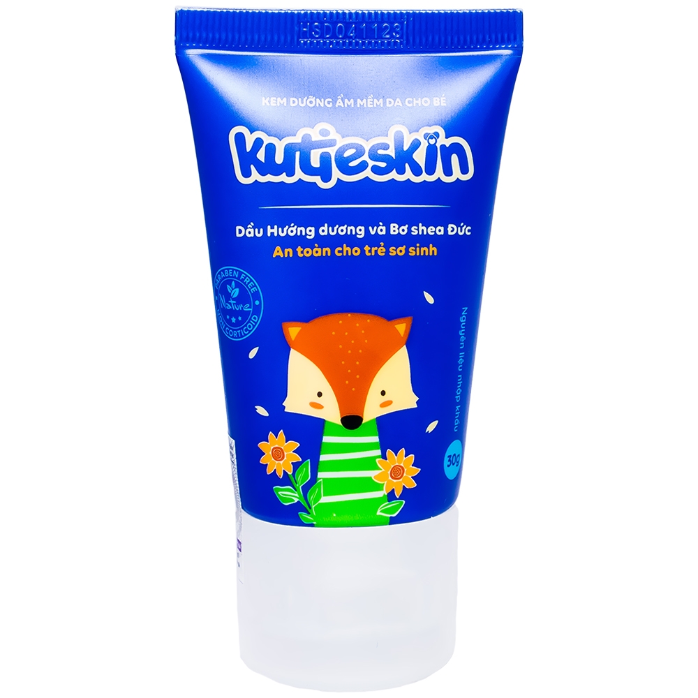 Kutieskin  kem dưỡng ẩm  DP CVI (Tuýp/30g) xanh (con cáo)