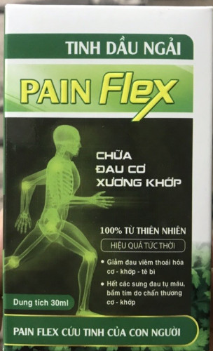 Pain flex Tinh dầu ngải Ngân Long (Lọ/30ml)