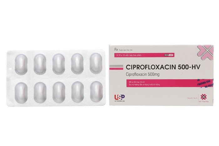 Ciprofloxacin 500mg HV USP (H/100v)