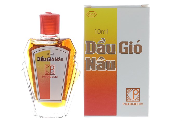 Dầu Gió Nâu 10ml Pharmedic (Lọ/10ml)