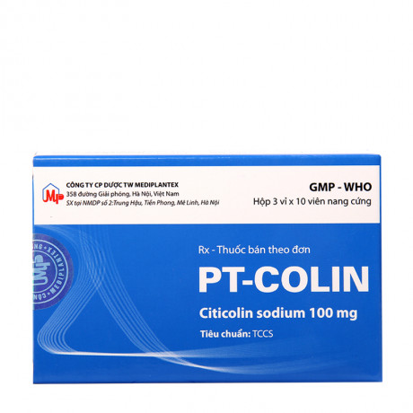 PT Colin Citicoline 100mg Mediplantex (H/30v)