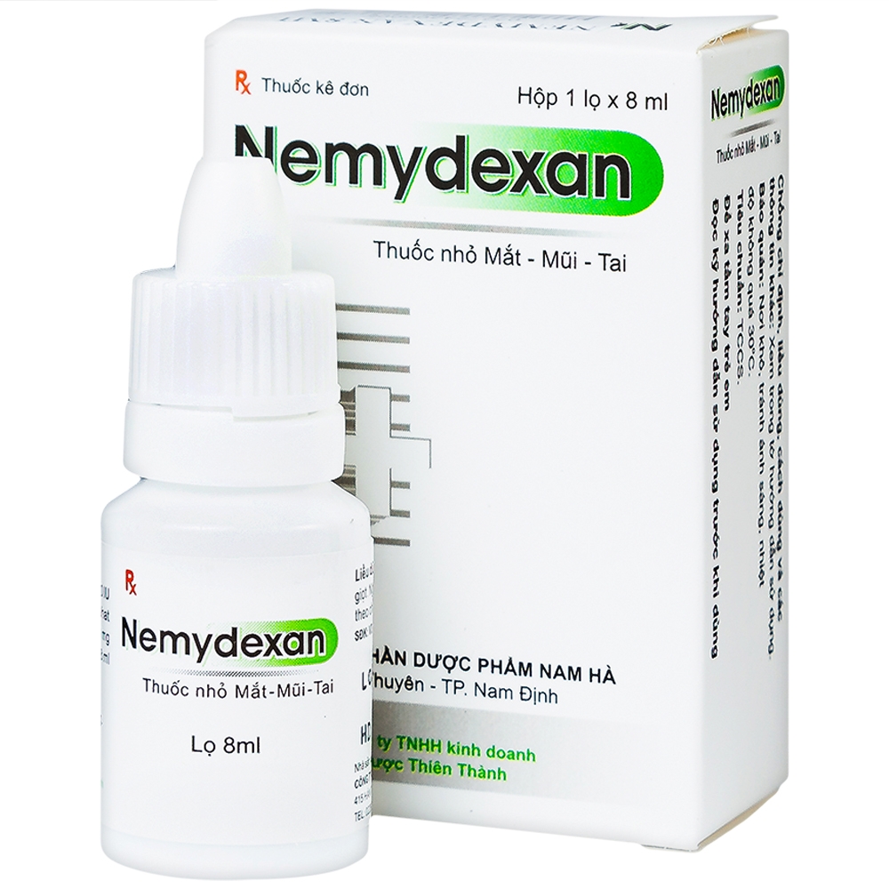 Nemydexan nhỏ mắt Nam Hà (Cọc/10lọ/8ml)