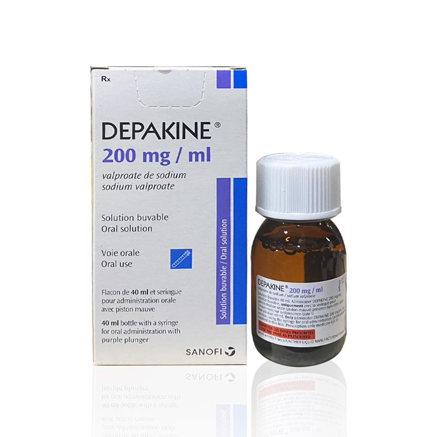 Depakine Syrup 200mg/ml Sanofi (Lọ/40ml)