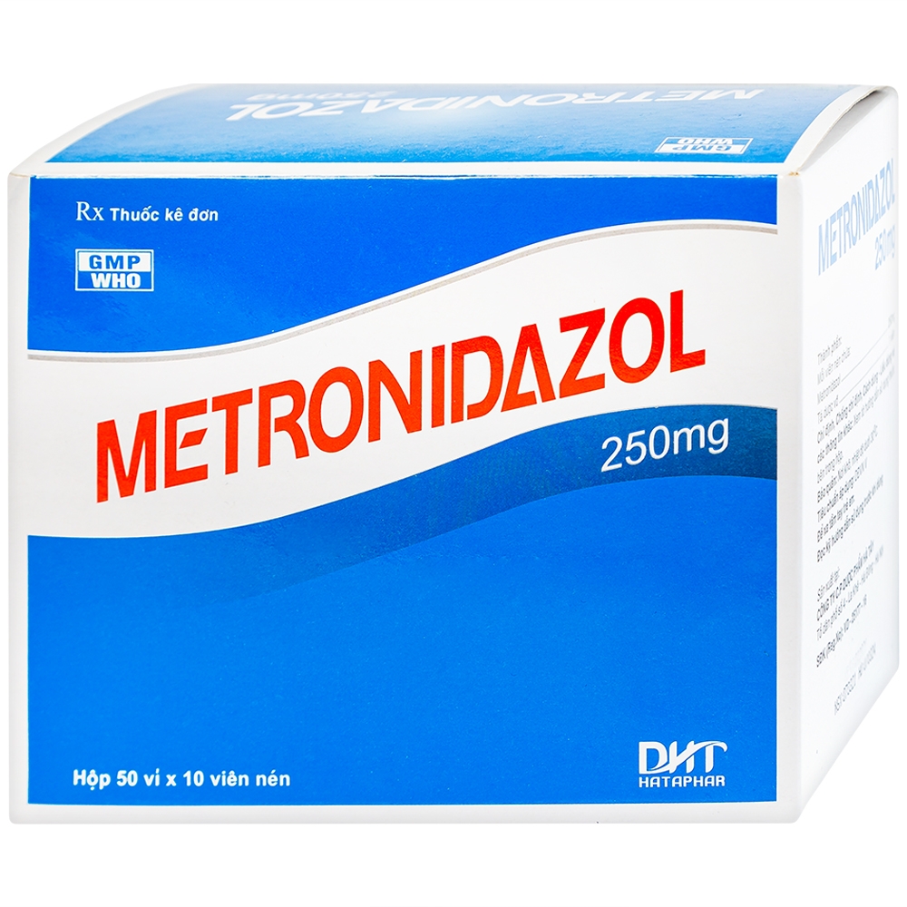 Metronidazol 250mg Hà tây (H/500v)