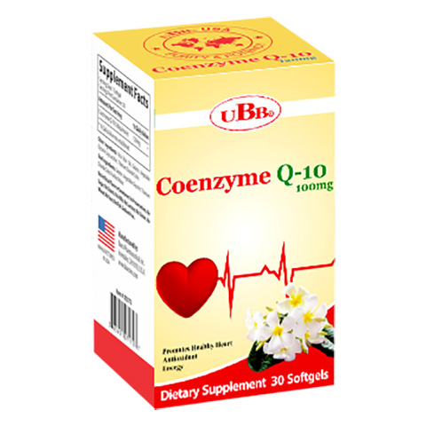 Coenzyme Q10 100mg UBB (H/1lọ/30v)