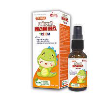 Xịt Họng Bổ phế Nam Hà trẻ em (Lọ/30ml) date 07/2027