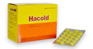 Hacold Paracetamol 325mg Hà Tây (H/500v)