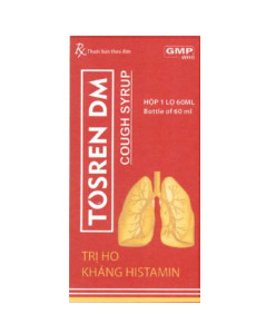 Tosren DM Cough Siro Trị Ho Mediplantex (Lọ/60ml)