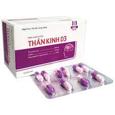 Thần Kinh D3 Viên Nang Cứng Hà Tây (H/60v) Date 07/2027
