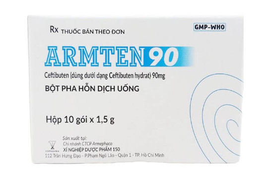 Armten 90 ceftibuten 90mg Cophavina (H/10 gói)