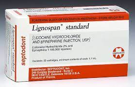 Lignospan standard Lidocaine 36mg Pháp (H/50o/1.8ml)  Date 11/2025