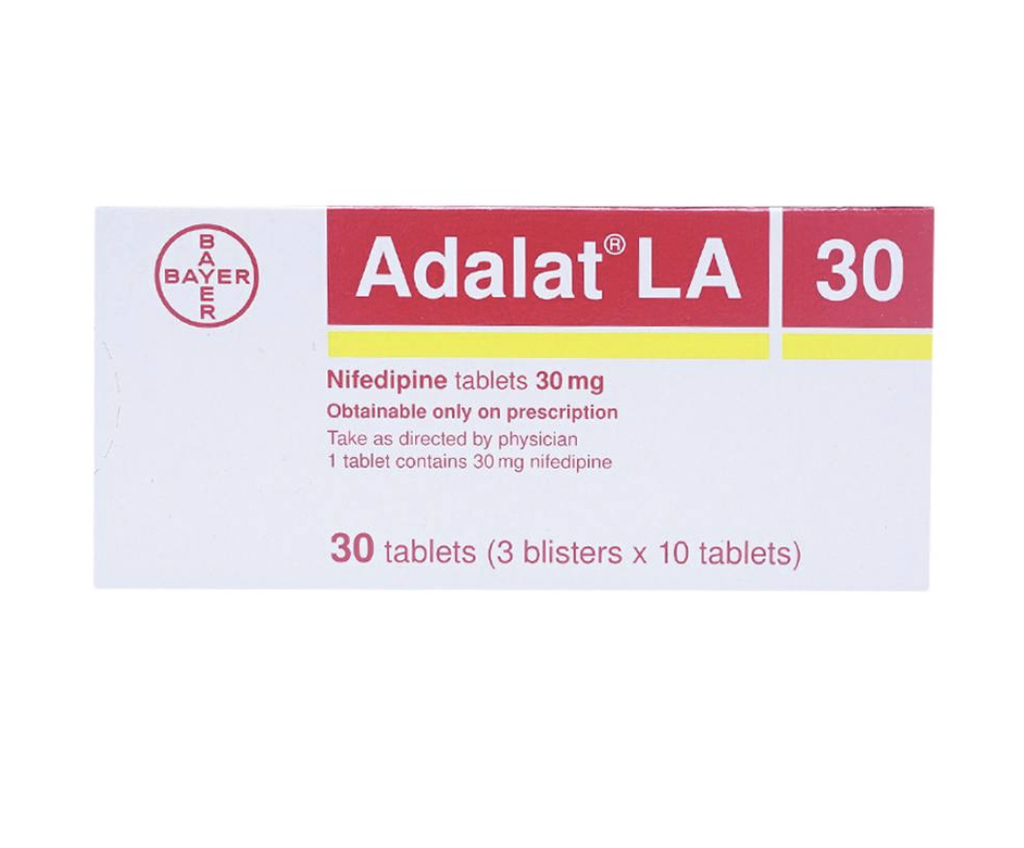 Adalat LA 30mg Bayer (H/30v)