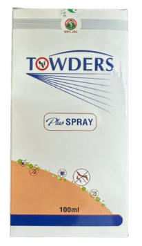 Xịt Ghẻ Towders Plus  Sparay 5% (H/1lọ/100ml)