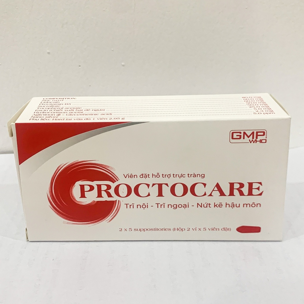 Proctocare viên đặt trĩ Sao Kim (H/10v)