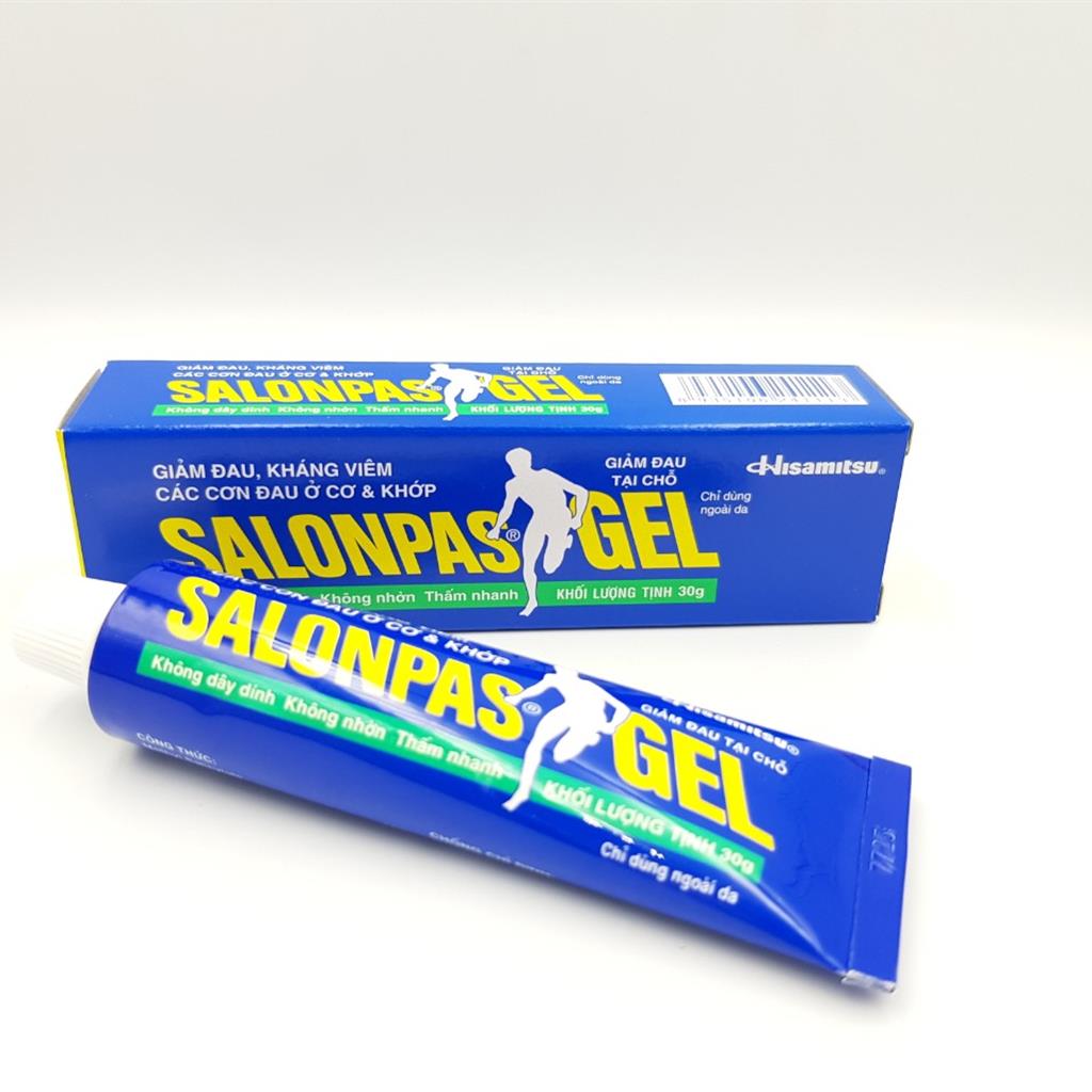 Salonpas Gel Hisamitsu (Tuýp/30gr)