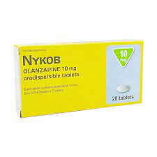 Nykob olanzanpine 10mg Hi Lạp (H/28v)