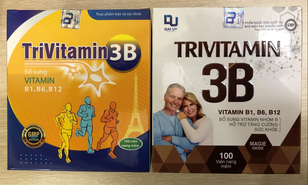 Trivitamin 3B viên nang Đại Uy (H/100v)