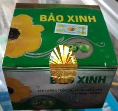 Bảo xinh kem dưỡng trắng da ngăn ngừa nám (H/1lọ/12g)