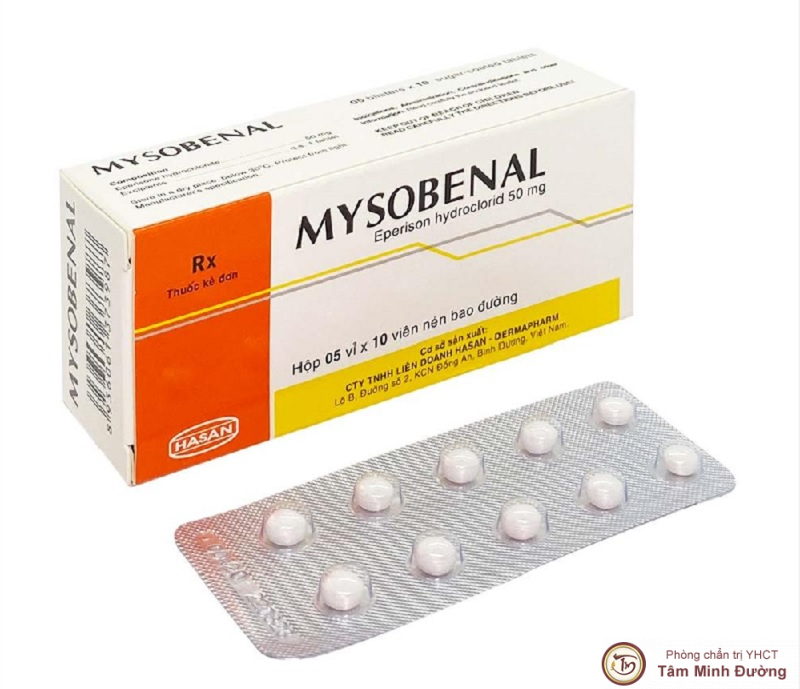 Mysobenal eperisone hydrochloride 50mg Hasan (H/50v)