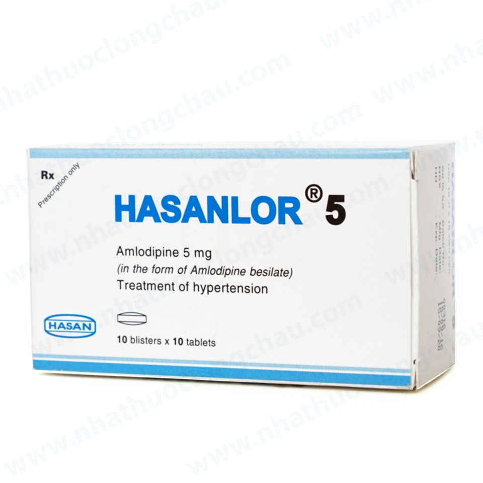 Hasanlor 5 amlodipin 5mg Hasan (H/100v)