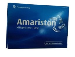 [T06279] Amariston mifepristone 10mg tránh thai khẩn cấp 120h Nam Hà (H/1v)