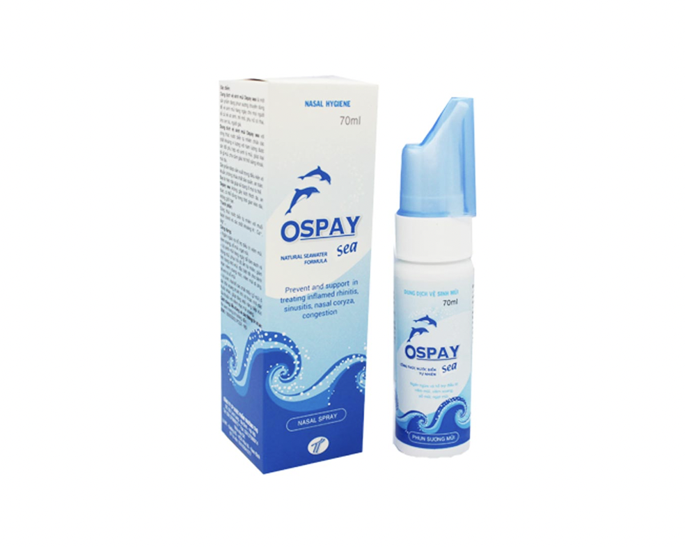 [T06541] Dung Dịch Vệ Sinh Mũi Ospay Sea Nasal Hygien Trường Thọ (Lọ/70ml) Dạng Xịt