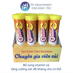 [T06551] Ossizan Vitamin C 60mg sủi Trường Thọ (Tuýp/20v)