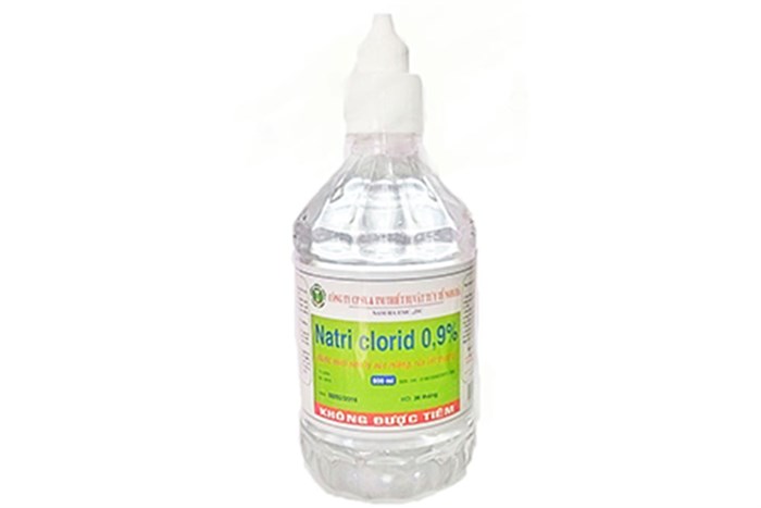 [T06555] Natri clorid 0.9% Nước muối sinh lý NIA(Chai/500ml)