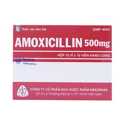 [T06571] Amoxicillin 500mg Mekophar (H/100v)