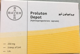 [T06574] Thuốc tiêm Proluton Depot Hydroxyprogesterone 250mg Bayer (H/3o/1ml)