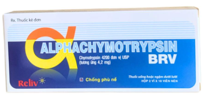 [T06579] Alphachymotrypsin Reliv 4200 BRV Healthcare (H/20v) date 05/2026