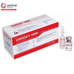 [T06584] Vinrovit 5000 bột pha tiêm 3 vitamin Vĩnh Phúc (H/4lọ/4o)