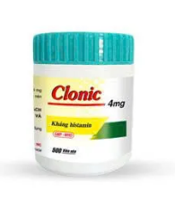 [T06708] Clonic 4mg NIC nắp xanh (Lọ/500v)