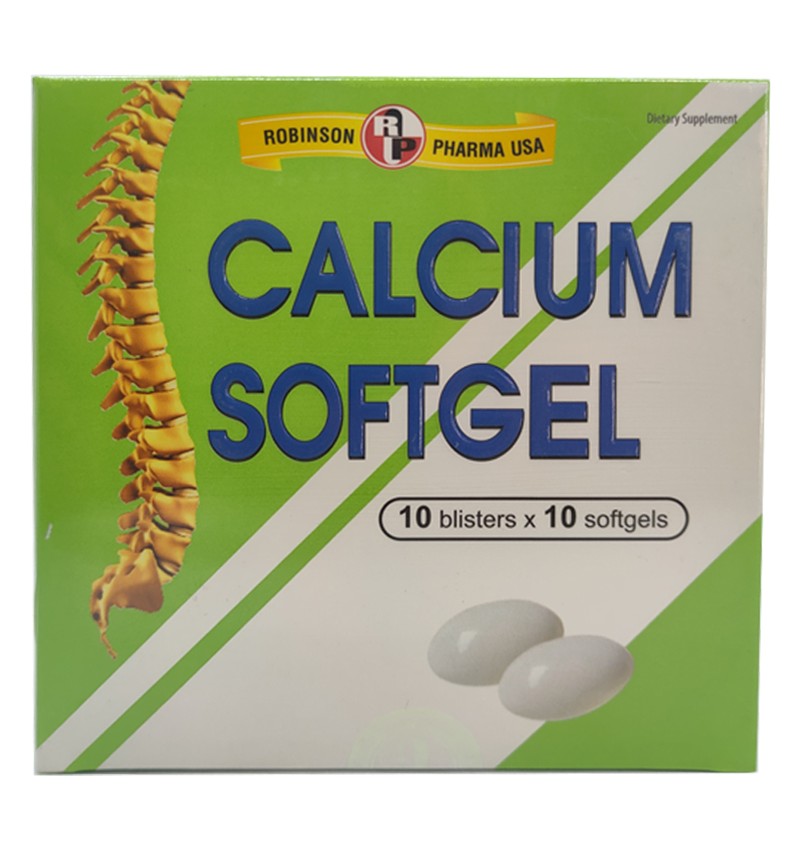 [T06741] Calcium Softgel calcium gluconate 300mg Thanh Hằng (H/100v) date 10/2025