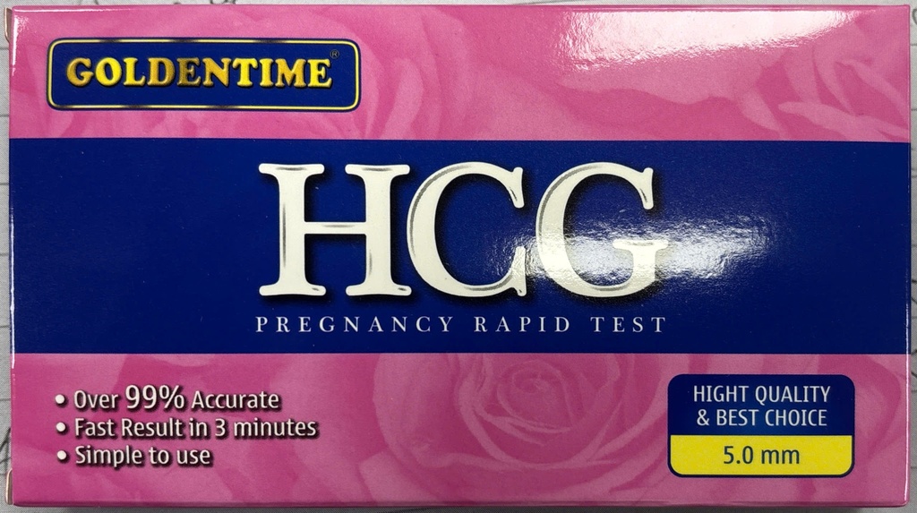 [T06799] Que thử thai HCG Goldentime (H/1 que)