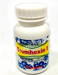 [T06800] Bromhexin 8mg Vacopharm (Lọ/500v)( Xanh dương)