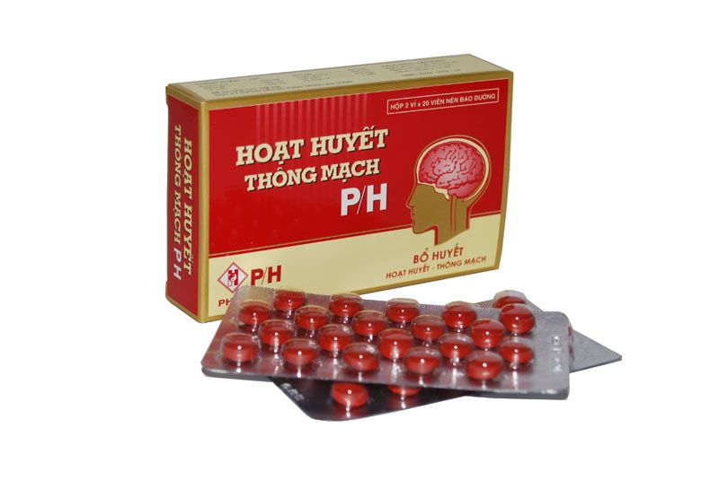 [T06814] Hoạt Huyết Thông Mạch P/H Bao ĐườngPhúc Hưng (H/40v)