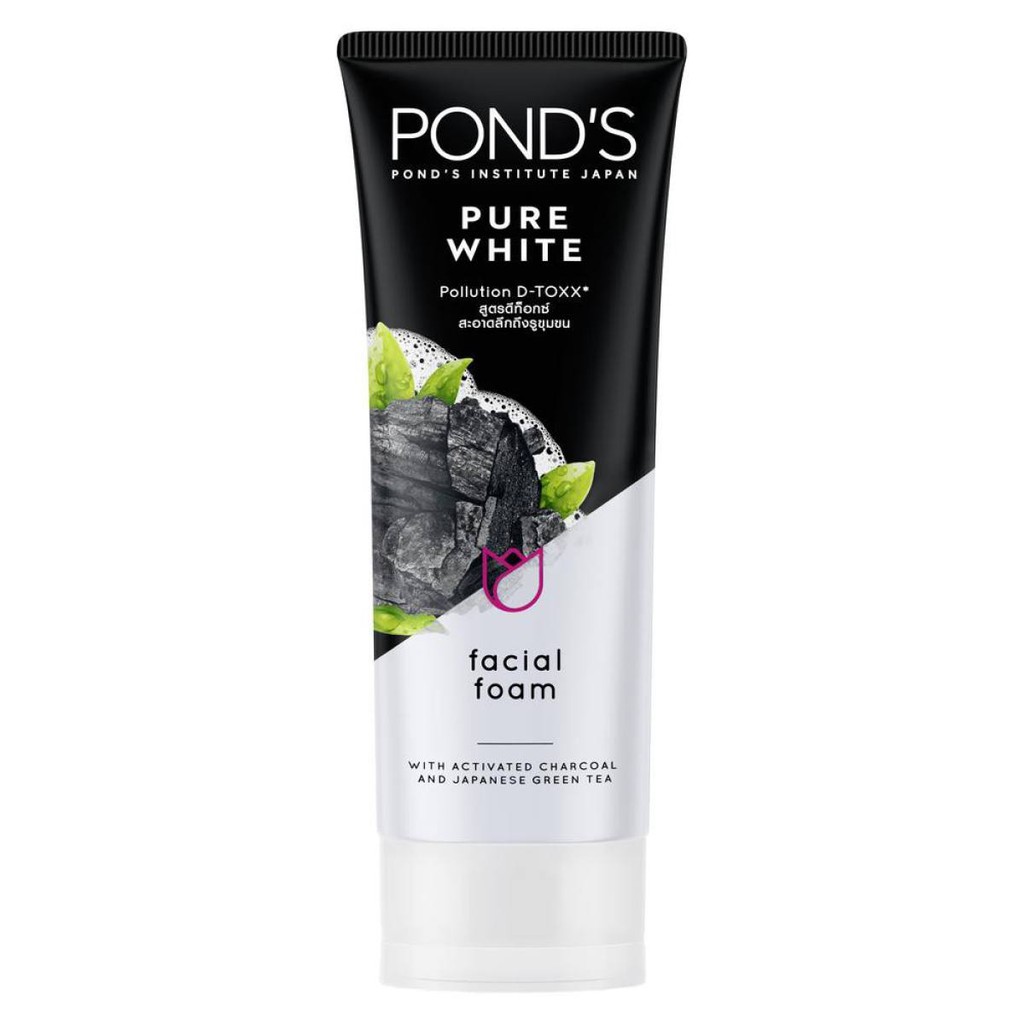 [T06859] Sửa rửa mặt Pond's Pure Bright (Tuýp/50g) Đen
