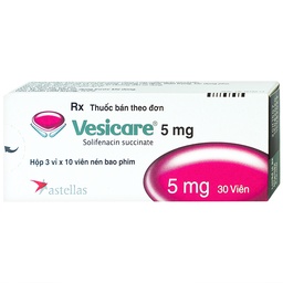 [T06962] Vesicare solifenacin succinate 5mg Astellas (H/30v)