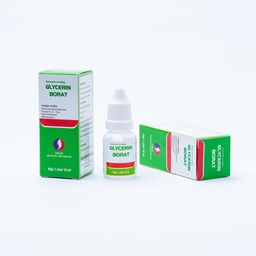 [T06988] Glycerin Borat Quang Xanh (Cọc/10lọ/10ml)