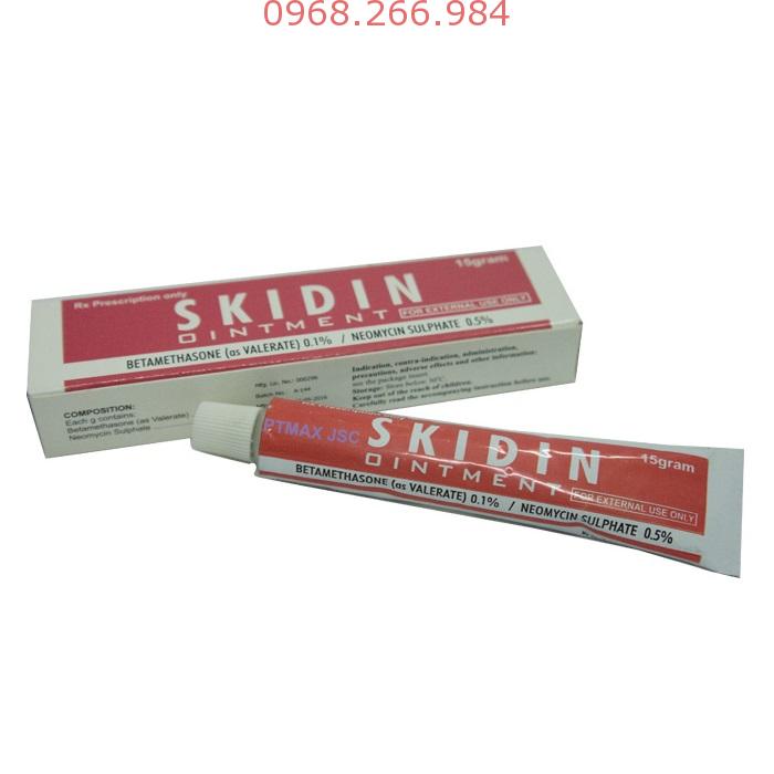 [T07076] Skidin ointment betamethasone 0.1% Pakistan (Tuýp/15g)