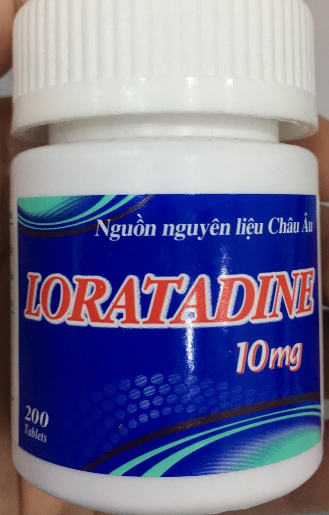 [T07079] Loratadine 10mg USA-NIC Pharma (Lọ/200v)