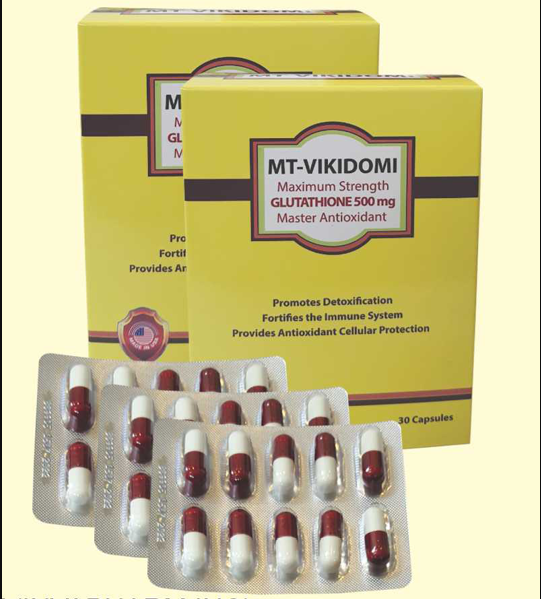 [T07153] MT-Vikidomi glutathione 500mg Mỹ (H/30v) Date 09/2027