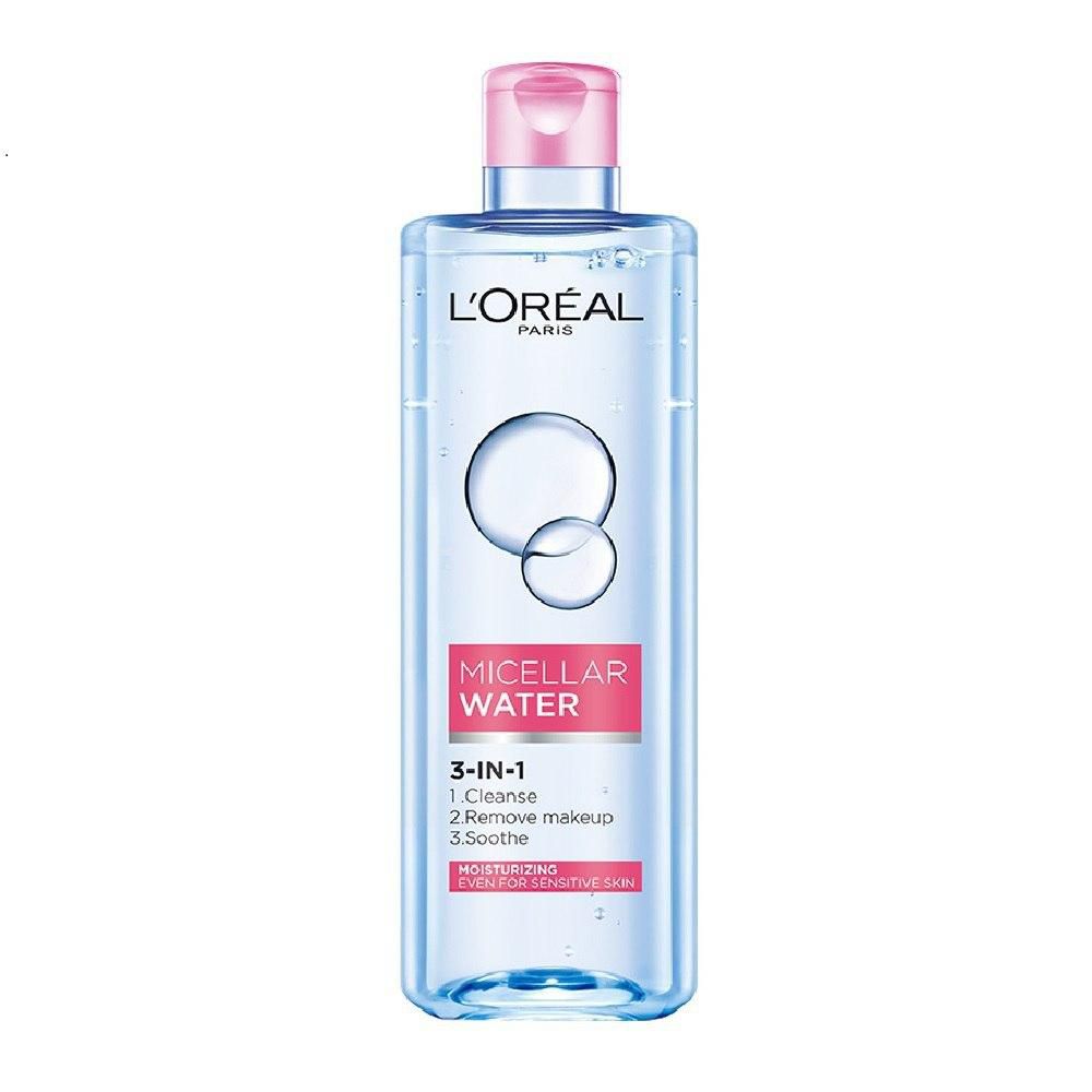 [T07159] Nước tẩy trang Moisturizing Loreal (Chai/400ml) nắp hồng 