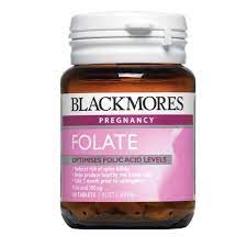 [T07240] Blackmores Folate 500mcg cho bà bầu (Lọ/90 viên)