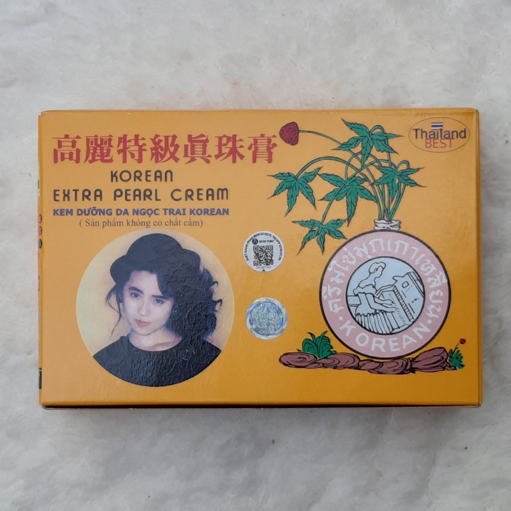 [T07252] kem dưỡng da ngọc trai korean Golden cosmetic Thái Lan  (H/12lọ/5g)